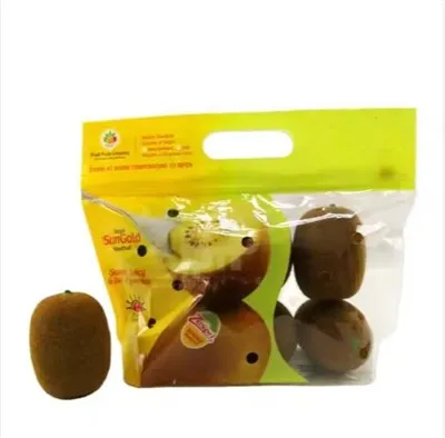 Пластиковый пакет с принтом на заказ, пригодный для вторичной переработки, стоячий пакет, киви, вишня, овощи, пакеты для упаковки пищевых продуктов